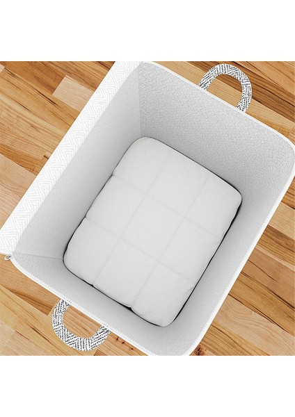 Dokunmamış Fermuarlar Saklama Çantası Hareketli Yorgan Saklama Sepeti Seyahat Kapasiteli Giyim Saklama Çantası (Yurt Dışından) fırsatları