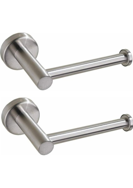2x Toilet Tissue Paper Roll Holder Stainless Steel Wall Mount For Bathroom Kitchen (Yurt Dışından)