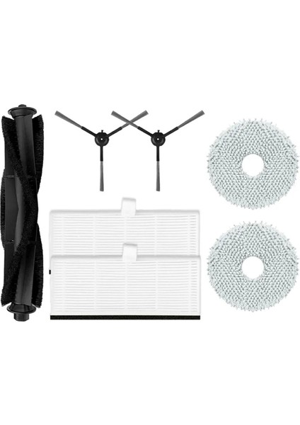 7pcs For M9 Robot Vacuum Cleaner Replacement Spare Parts Main Side Brush Hepa Filter Mop Cloth Dust Bag (Yurt Dışından)