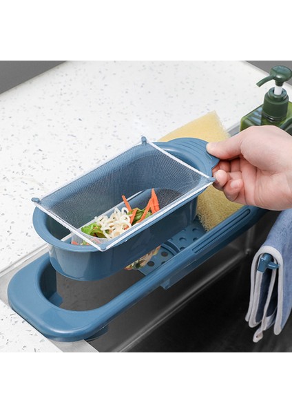 Teleskopik Lavabo Organizatör Tepsi Sünger Tutucu Sabun Havlu Saklama Sepeti Drenaj Raf Lavabo Drenaj Raf Mutfak Aksesuarları (Yurt Dışından) fırsatları