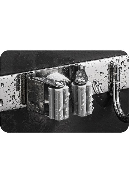 Süpürge Tutucu Duvara Montaj Bahçe Alet Düzenleyici, Paspas Askı Duvara Monte Garaj Depolama, Mutfak, Çamaşırhane Yardımcı Raf (Yurt Dışından) fırsatları