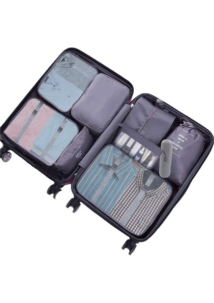 Packing Cubes For Suitcase,18 Pcs Suitcase Organizer Bags Set Luggage Organizers (Yurt Dışından)