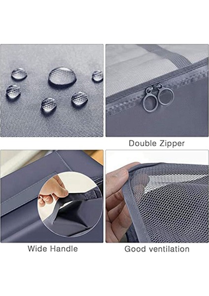 Packing Cubes For Suitcase,18 Pcs Suitcase Organizer Bags Set Luggage Organizers (Yurt Dışından)