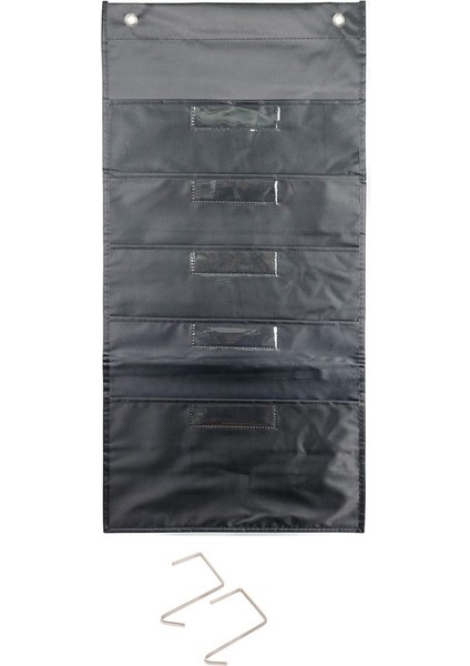 Isim Etiketli 5 Cep Ağır Hizmet Depolama Cep Tablosu - 2 Kapı Üstü Askı Dahil, Duvara Asılı Dosya Düzenleyici (Yurt Dışından)