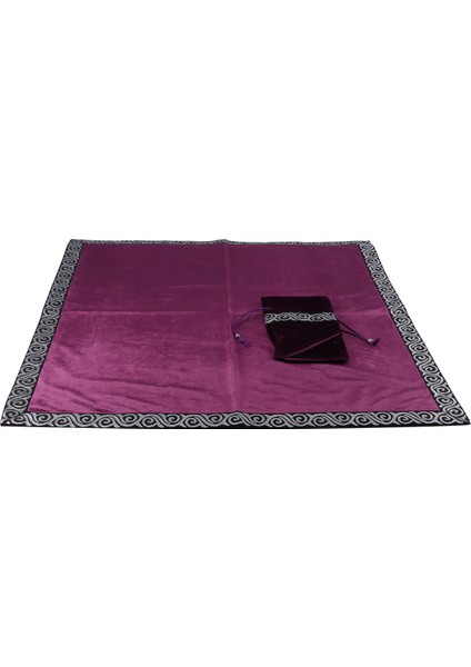 Masa Örtüsü Sunak Masa Örtüsü Kadife Kehanet Wicca Goblen Tarot Keseli Masa Örtüsü (Mor) (Yurt Dışından) fiyatları