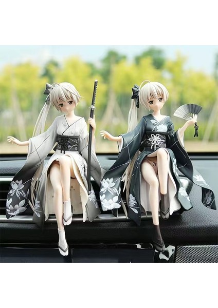 Qiongmei Araba Süsleri Anime Figürü Güzel Kız Araba Merkezi Konsol Süsleri Hediye (Yurt Dışından)