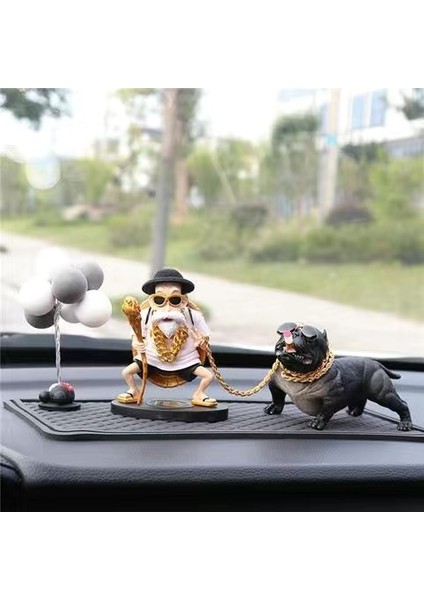 Araba Süsleri El Yapımı Kaplumbağa Peri Kişilik Moda Araba Iç Dekorasyon Orta Konsol (Yurt Dışından)