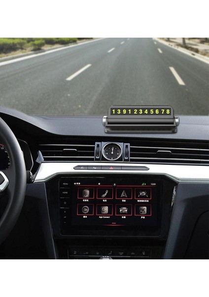 Araç Içi Park Numaratörü Aç Kapa Sistem Telefon Standlı Numaratör Fosforlu modelleri