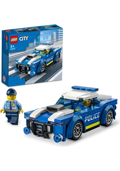 LEGO® City Polis Arabası 60312 - 5 Yaş ve Üzeri Çocuklar İçin Tasarlanmış Oyuncak Yapım Seti (94 Parça)