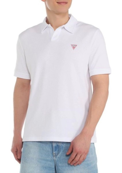 Erkek Beyaz Polo T-Shirt