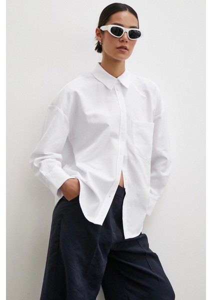 Klasik Gömlek Ekru fırsatları