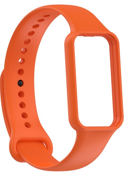 Xiaomi Redmi Smart Band 2 Uyumlu Krd-87 Uyumlu Kordon Zore - Turuncu