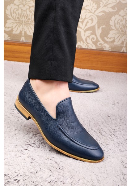 Flavia Hakiki Deri Erkek Klasik Ayakkabı, Loafer Klasik Ayakkabı