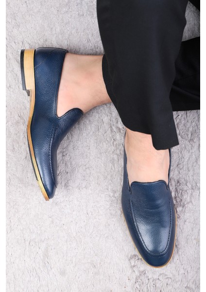 Flavia Hakiki Deri Erkek Klasik Ayakkabı, Loafer Klasik Ayakkabı