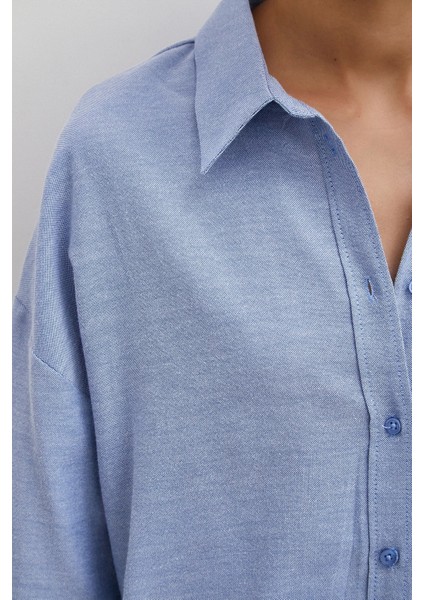 Robalı Klasik Gömlek Indigo modelleri