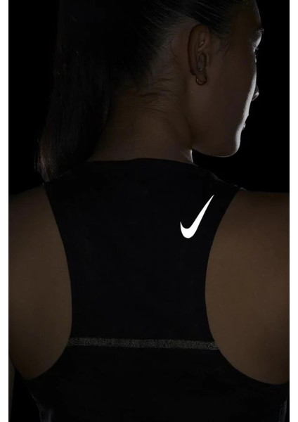 Dri Fit Adv Run Division Running Reflector Tank Reflektörlü Kadın Atlet Siyah fırsatları
