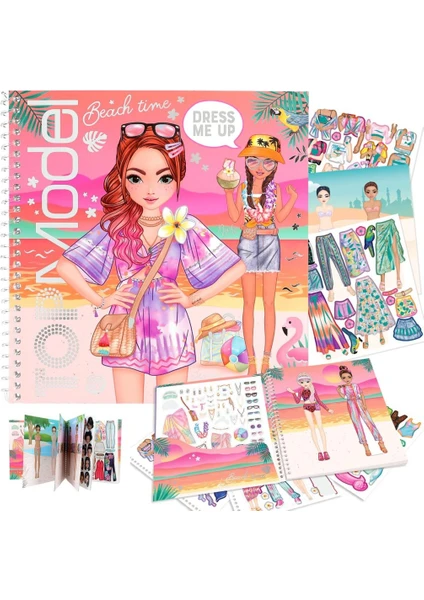 Top Model dress me- beni giydir sticker kitabı