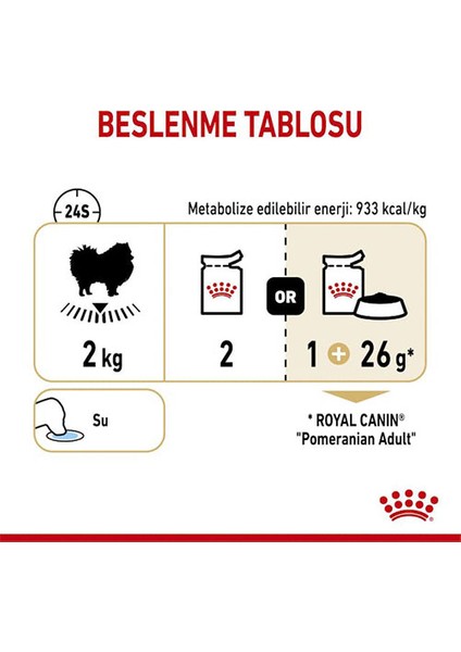 Pomeranian Loaf Gravy Pouch Yetişkin Köpek Konservesi 6 Adet 85 gr modelleri