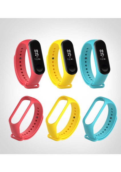 Xiaomi Mi Band 2 Uyumlu Kordon Zore - Pembe Açık