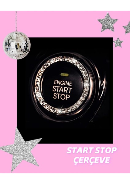 Taş Kaplı Start Stop Tuşu Çerçevesi fiyatları