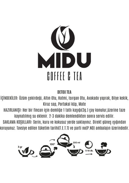 Detox Tea 250 gr.