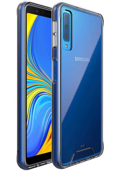 - Galaxy A7 2018 Uyumlu Kılıf Koruyucu Tatlı Sert Gard Silikon