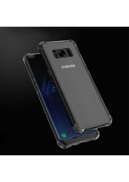 - Galaxy S8 Uyumlu Kılıf Kenar Köşe Korumalı Nitro Anti Shock Silikon