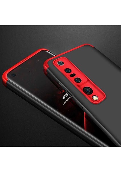 - Xiaomi Mi 10 Pro Uyumlu Kılıf 3 Parçalı Parmak Izi Yapmayan Sert Ays Kapak