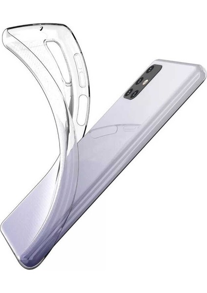 - Galaxy M31S Uyumlu Kılıf Esnek Soft Slim Fit Süper Silikon Kapak