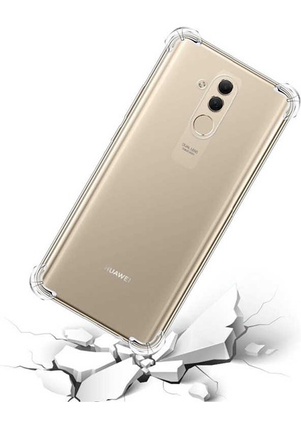 - Huawei Mate 20 Lite Uyumlu Kılıf Kenar Köşe Korumalı Nitro Anti Shock Silikon