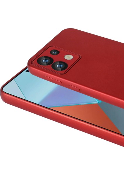 - Xiaomi Redmi Note 13 Pro 5g Uyumlu Kılıf Mat Renkli Esnek Premier Silikon Kapak