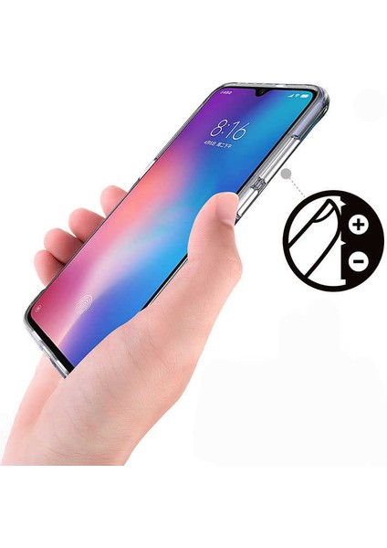 - Xiaomi Mi 9 Uyumlu Kılıf Koruyucu Tatlı Sert Gard Silikon