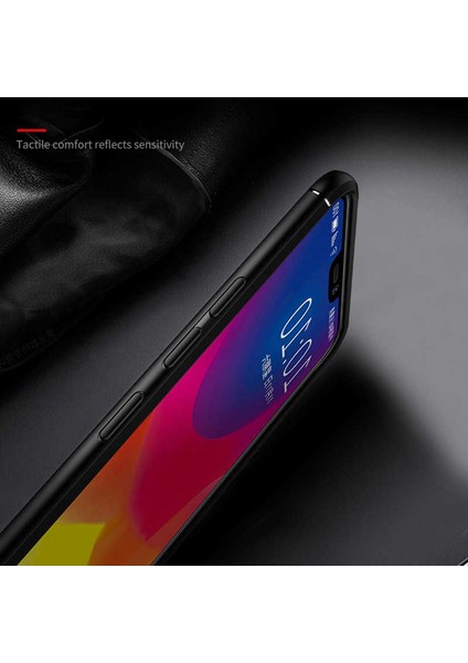 - Galaxy Note 9 Uyumlu Kılıf Yüzüklü Auto Focus Ravel Karbon Silikon Kapak