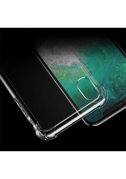 - iPhone Xs Max 6.5 Uyumlu Kılıf Kenar Köşe Korumalı Nitro Anti Shock Silikon