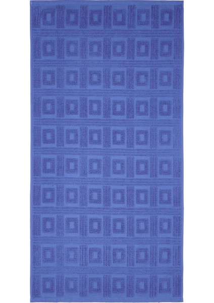 Soft Kybele Yüz Havlusu - Mavi - 50X90 cm