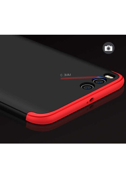 - Xiaomi Mi 6 Uyumlu Kılıf 3 Parçalı Parmak Izi Yapmayan Sert Ays Kapak