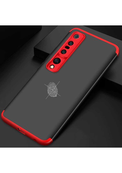 Kilifolsun - Xiaomi Mi 10 Pro Uyumlu Kılıf 3 Parçalı Parmak Izi Yapmayan Sert Ays Kapak