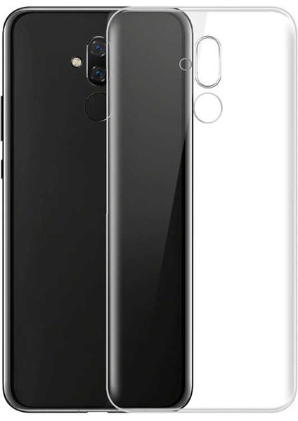 - Huawei Mate 20 Lite Uyumlu Kılıf Esnek Soft Slim Fit Süper Silikon Kapak