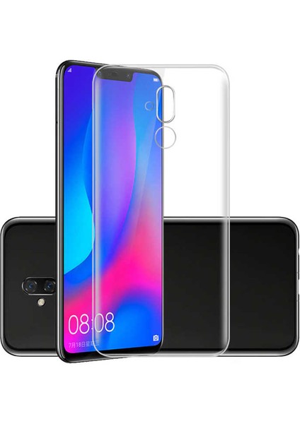 - Huawei Mate 20 Lite Uyumlu Kılıf Esnek Soft Slim Fit Süper Silikon Kapak