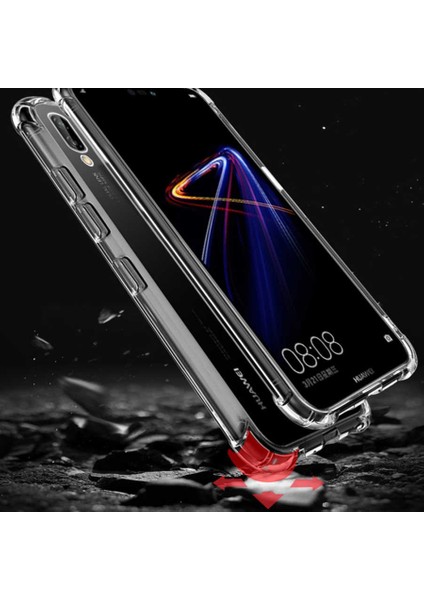 - Huawei P20 Pro Uyumlu Kılıf Kenar Köşe Korumalı Nitro Anti Shock Silikon