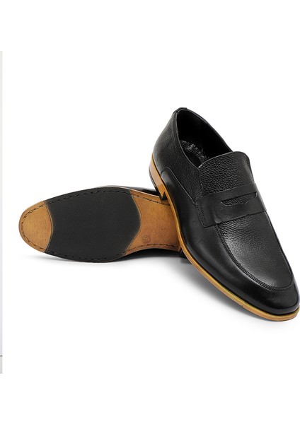 Milazzo Hakiki Deri Erkek Klasik Ayakkabı, Loafer Klasik Ayakkabı