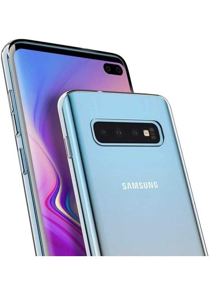 - Galaxy S10 Plus Uyumlu Kılıf Esnek Soft Slim Fit Süper Silikon Kapak