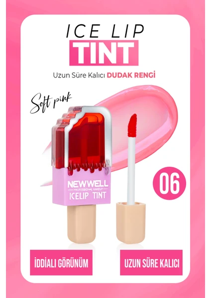 New Well Ice Lip Tint Soft Pink 06 6 ml