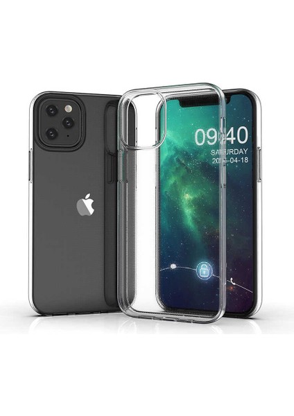 - iPhone 12 Uyumlu Kılıf Esnek Soft Slim Fit Süper Silikon Kapak