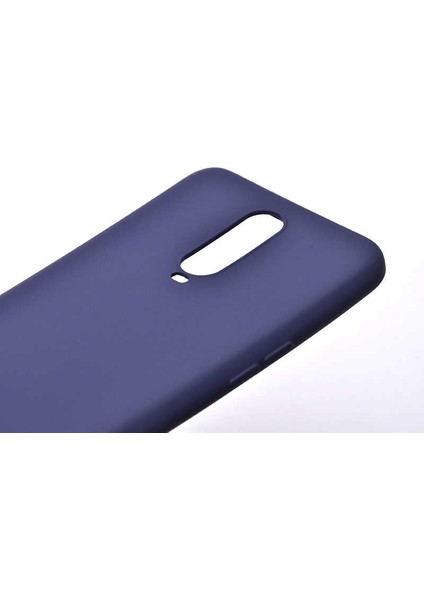 - Oppo RX17 Pro Uyumlu Kılıf Mat Renkli Esnek Premier Silikon Kapak