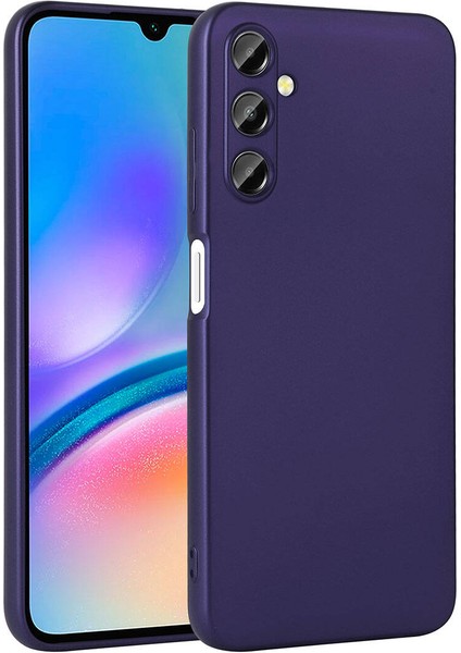 - Galaxy A05S Uyumlu Kılıf Mat Renkli Esnek Premier Silikon Kapak