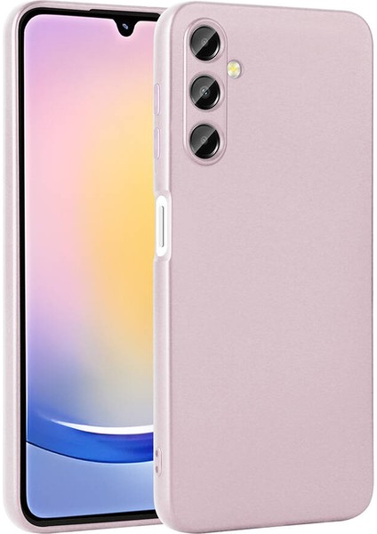 - Galaxy A25 Uyumlu Kılıf Mat Renkli Esnek Premier Silikon Kapak