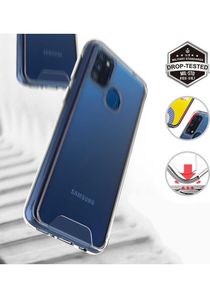 - Galaxy M30S Uyumlu Kılıf Koruyucu Tatlı Sert Gard Silikon