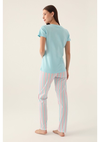 2888 Sweet Kadın Kısa Kol Pijama Takımı fiyatları