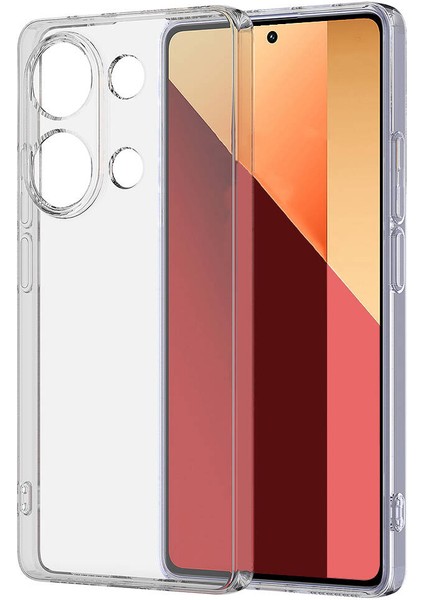 Kilifolsun - Xiaomi Redmi Note 13 Pro 4g Kılıf Uyumlu Kılıf Esnek Soft Slim Fit Süper Silikon Kapak